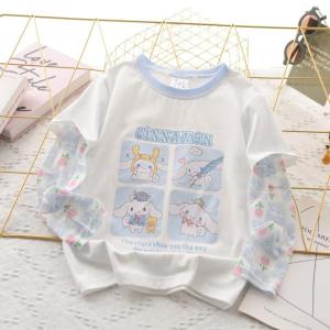 クロミ風 ちゃん シナモン キッズ Tシャツ ...の詳細画像4