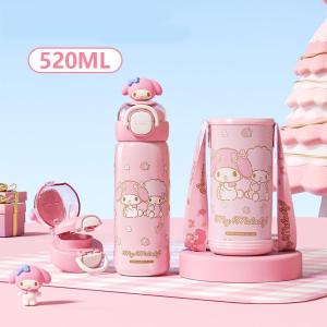 子供用 水筒 ステンレス クロミ風 シナモン ...の詳細画像3