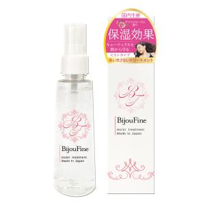 洗い流さないトリートメント 日本製 BijouFine ヘア美容液 120ml ミストタイプ ヒト型セラミド ケラチン 高純度コラーゲン配合 ダマスクローズの香り