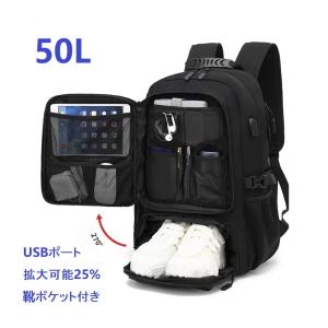 ゲンバッグ リュック 黒 ヘルメット 現場 バッグ 安全帯 安全靴 29L