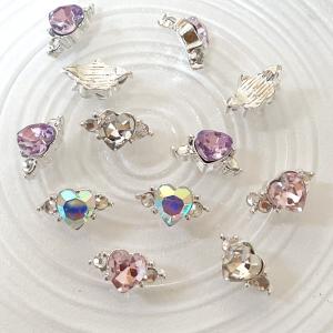 ネイルパーツ (1個) ハート アクセサリー ...の詳細画像2