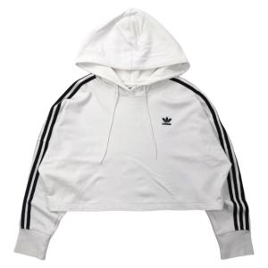 ADIDAS ORIGINALS クロップドパーカー OT ホワイト ED7555 スリーストライプス