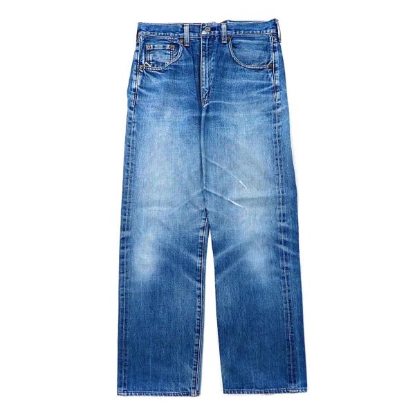 LEVI&apos;S デニムパンツ 32 ブルー 502-XX 復刻 セルビッジ ビッグE TALONジップ...