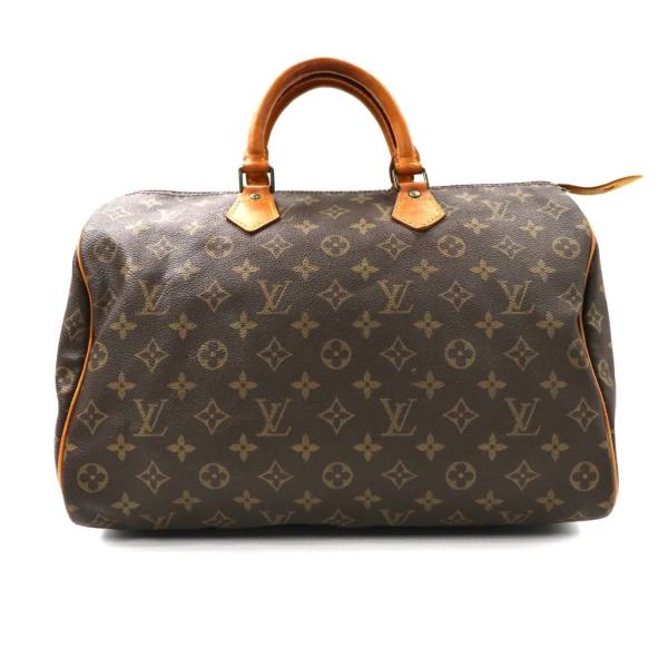 LOUIS VUITTON ミニボストンバッグ ハンドバッグ ブラウン モノグラム M41524 ス...