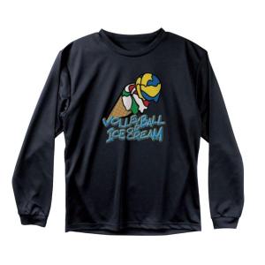 バレーボール ロンT 長袖Tシャツ メンズ 練習着 「Love バレーボール