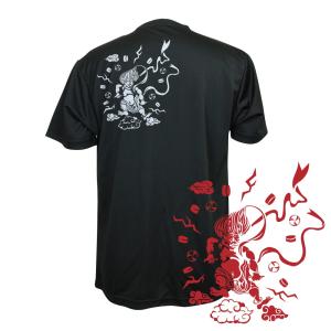 バレーボール ウェア 半袖 メンズ Tシャツ 「雷神」