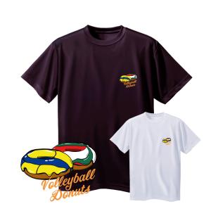 バレーボール ウェア 半袖 メンズ Tシャツ 「オニギリ」 左胸ワン