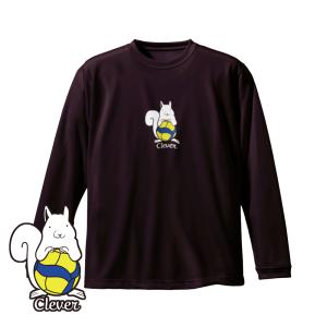 バレーボール ロンT 長袖Tシャツ メンズ 練習着 「Love バレーボール