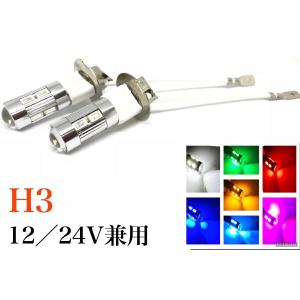 12V 24V LEDバルブ H3 フォグランプ