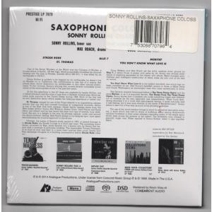 ハイブリッドSACD ソニー・ロリンズ/SON...の詳細画像1