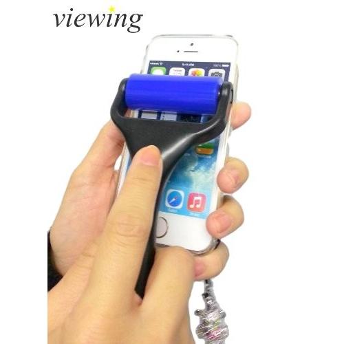 液晶画面用 コロコロクリーナー 洗って繰り返し使える スマホ タブレット eRoller ハンドルタ...