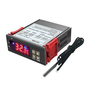 STC-3000 LCD デジタル温度コントローラーDC 12V電子温度計インテリジェント加熱冷却 防水NTC温度センサープローブ