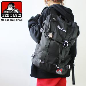 BEN DAVIS ベンデイビス METAL BACKPACK　約22L BDW-9061 メタルバックパック ストリート系 アメカジ ワーク系 ワークファッション｜sacrifice