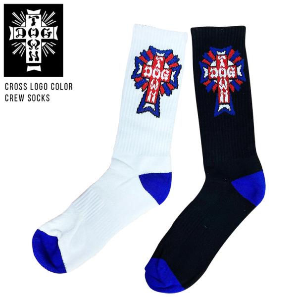 DOGTOWN ドッグタウン DOGTOWN CREW SOCKS COLOR CROSS LOGO...