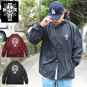 DOGTOWN ドッグタウン 大きいサイズ メンズ コーチジャケット 長袖 M L