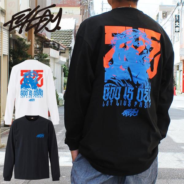 EYEDY アイディー 大きいサイズ メンズ ロングTシャツ FHEALLOIR ロンT 長袖 M ...