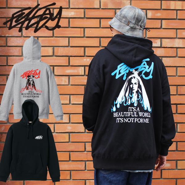 EYEDY アイディー NOT FOR ME PARKA パーカー プリント アウター ブランド ビ...