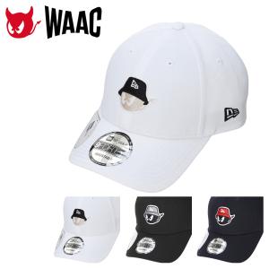 WAAC ワック ゴルフ キャップ レディース UNISEX NEW ERA×WAAC 9FORTYマーカー付きキャップ 帽子 NEW ERAコラボレーション 爆買