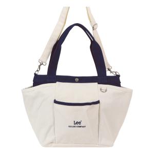 Lee トートバッグ 2WAY キャンバス デ...の詳細画像1