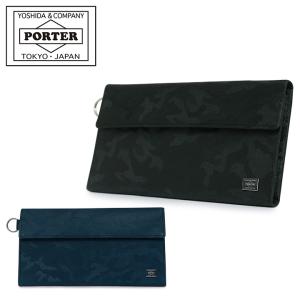 ポーター ワンダー ロングウォレット 342-06036 PORTER WONDER 吉田カバン 日本製 財布 メンズ 長財布 レザー 迷彩｜sacsbar