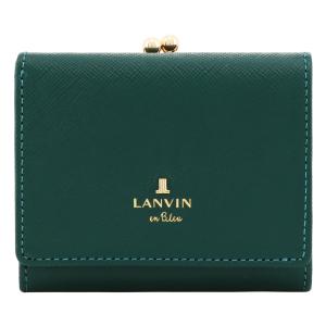 ランバンオンブルー 三つ折り財布 がま口 本革...の詳細画像1