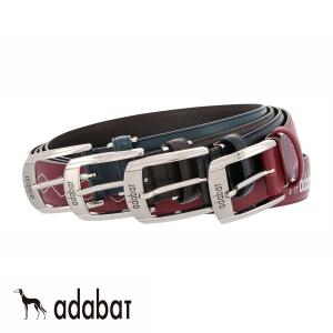 アダバット ベルト メンズ 日本製 5080118 adabat 牛革 本革 レザー ブランドブランド専用BOX付き｜sacsbar