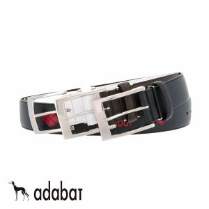 アダバット ベルト メンズ 日本製 5090118 adabat 牛革 本革 レザー ブランドブランド専用BOX付き