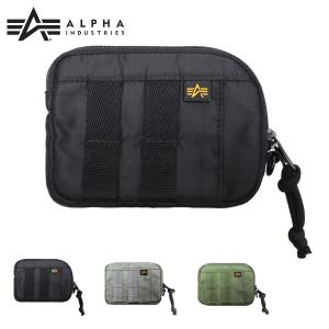 アルファインダストリーズ ウォレットポーチ メンズ 66015 ALPHA INDUSTRIES ナイロン 小銭入れ 財布ポーチ カードケース WALLET POUCH｜sacsbar