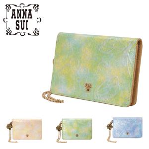 アナスイ パスケース レディース パピヨン 315814（新品番：316894） ANNA SUI 牛革 レディース｜サックスバーYahoo!店