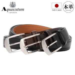 Aquascutum アクアスキュータム ベルト メンズ 6100120 無段階