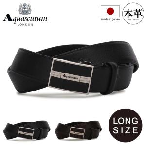 Aquascutum（アクアスキュータム） ベルト 本革 バックルタイプ