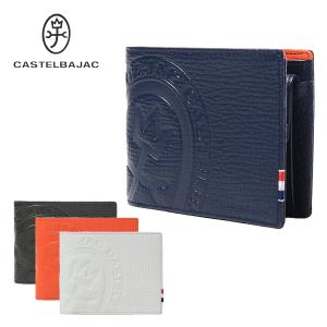 カステルバジャック 二つ折り財布 メンズ ピッコロ 022614 CASTELBAJAC 本革 レザー｜sacsbar