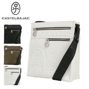 CASTELBAJAC（カステルバジャック） 二つ折り財布 薄型 本革 メンズ
