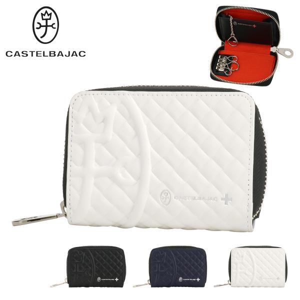 カステルバジャック キーケース 3連 本革 メンズ 047621 ガルボ CASTELBAJAC キ...