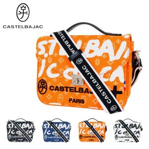 カステルバジャック ショルダーバッグ アミンIV メンズ 070151 CASTELBAJAC   セカンドバッグ 綿 床革