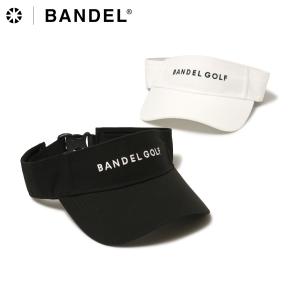 バンデル ゴルフ サンバイザー 帽子 メンズ BGI-3SBSV BANDEL サイズ調節可能 スポーツ BASIC SUN VISOR｜sacsbar