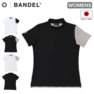 BANDEL（バンデル） ゴルフ Tシャツ 長袖 ハイネック モックネック
