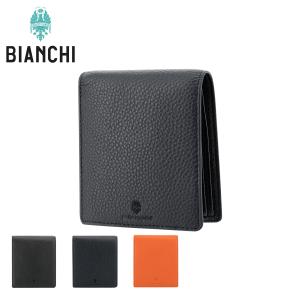 ビアンキ 二つ折り財布 メンズ Bianchi 本革