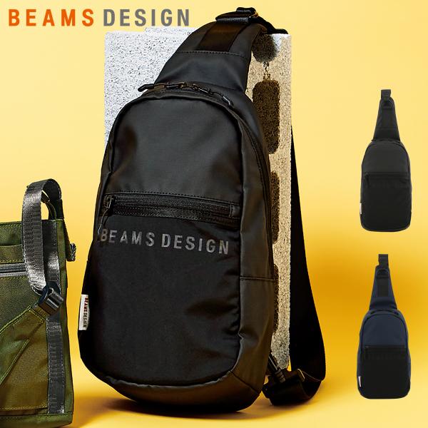 ビームスデザイン ボディバッグ メンズ BEAMS DESIGN エラスティックメッシュ BEAMS...