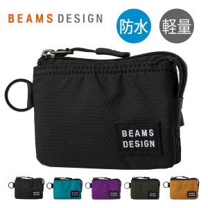 ビームスデザイン 小銭入れ コインケース 撥水 コンパクト メンズ レディースBMMW6JC2 BEAMS DESIGN 軽量 ミニ財布 ウォレット カードケース Aggressive