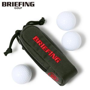 正規品 ブリーフィング ゴルフ ボールポーチ VORTEX(R) CANVAS SERIES メンズBRG223G60 BRIEFING GOLF│ボールケース 3個収納｜sacsbar