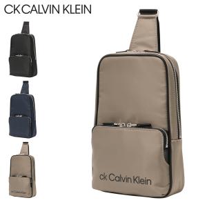 シーケー カルバンクライン ボディバッグ 軽量 メンズ 807931 ステッカー CK CALVIN KLEIN ワンショルダー 斜め掛け｜sacsbar