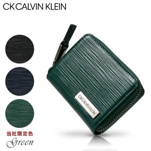 倍倍ストア+10％還元 シーケー カルバンクライン 小銭入れ BOX型 タットII メンズ 808611 CK CALVIN KLEIN   パスケース 本革 レザー