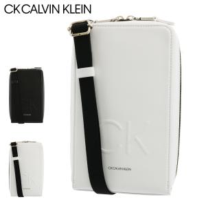 シーケー カルバンクライン ショルダーバッグ 本革 メンズ ロゴス 816151 CK CALVIN KLEIN ミニショルダー 縦型 牛革 レザー｜sacsbar