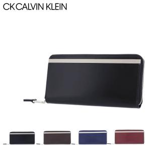 シーケー カルバンクライン 長財布 ラウンドファスナー トップ メンズ 816665 CK CALVIN KLEIN 本革 レザー 牛革｜sacsbar