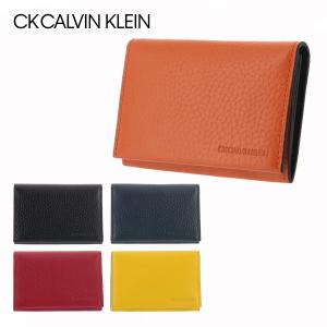 シーケー カルバンクライン 名刺入れ ラップ 820623 CK CALVIN KLEIN レザー 本革 メンズ 牛革