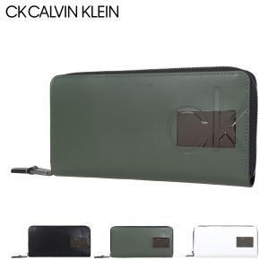 シーケー カルバンクライン 長財布 本革 レザー メンズ 837606 バンシー CK CALVIN KLEIN ラウンドファスナー 大きく開く 牛革｜sacsbar