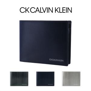 シーケー カルバンクライン 二つ折り財布 ボルダーII メンズ 345182 CK CALVIN KLEIN   当社限定 コラボ 別注モデル ミニ財布 牛革 本革 レザー