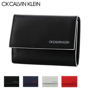 CK カルバンクライン 三つ折り財布 ミニ財布 ミニカラー メンズ 876604 CK CALVIN KLEIN 本革 レザー｜sacsbar