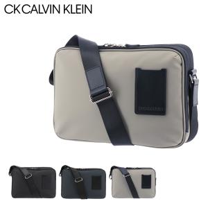 シーケー カルバンクライン ショルダーバッグ 本革 メンズ スペース 880102 CK CALVIN KLEIN   牛革 レザー 撥水